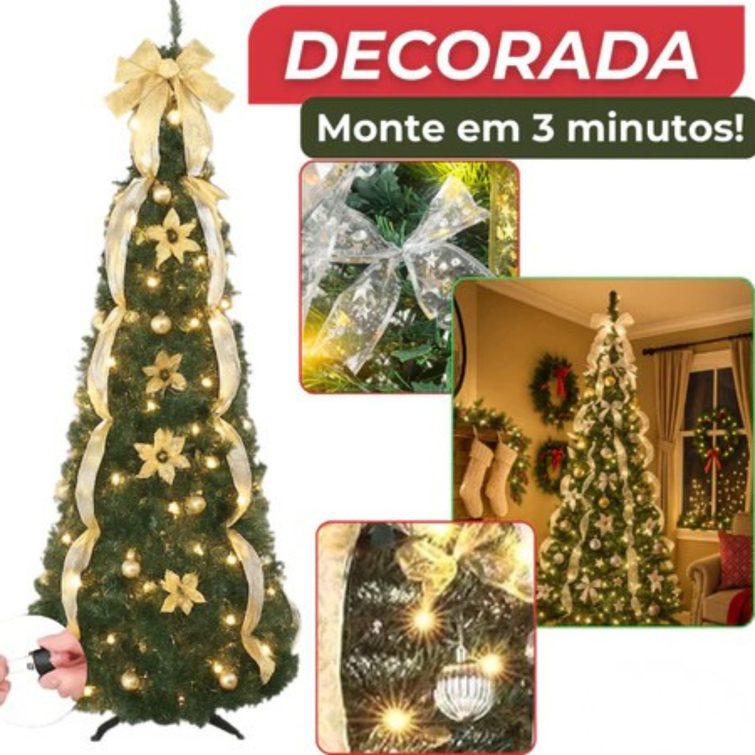 Arvore de Natal Retrátil