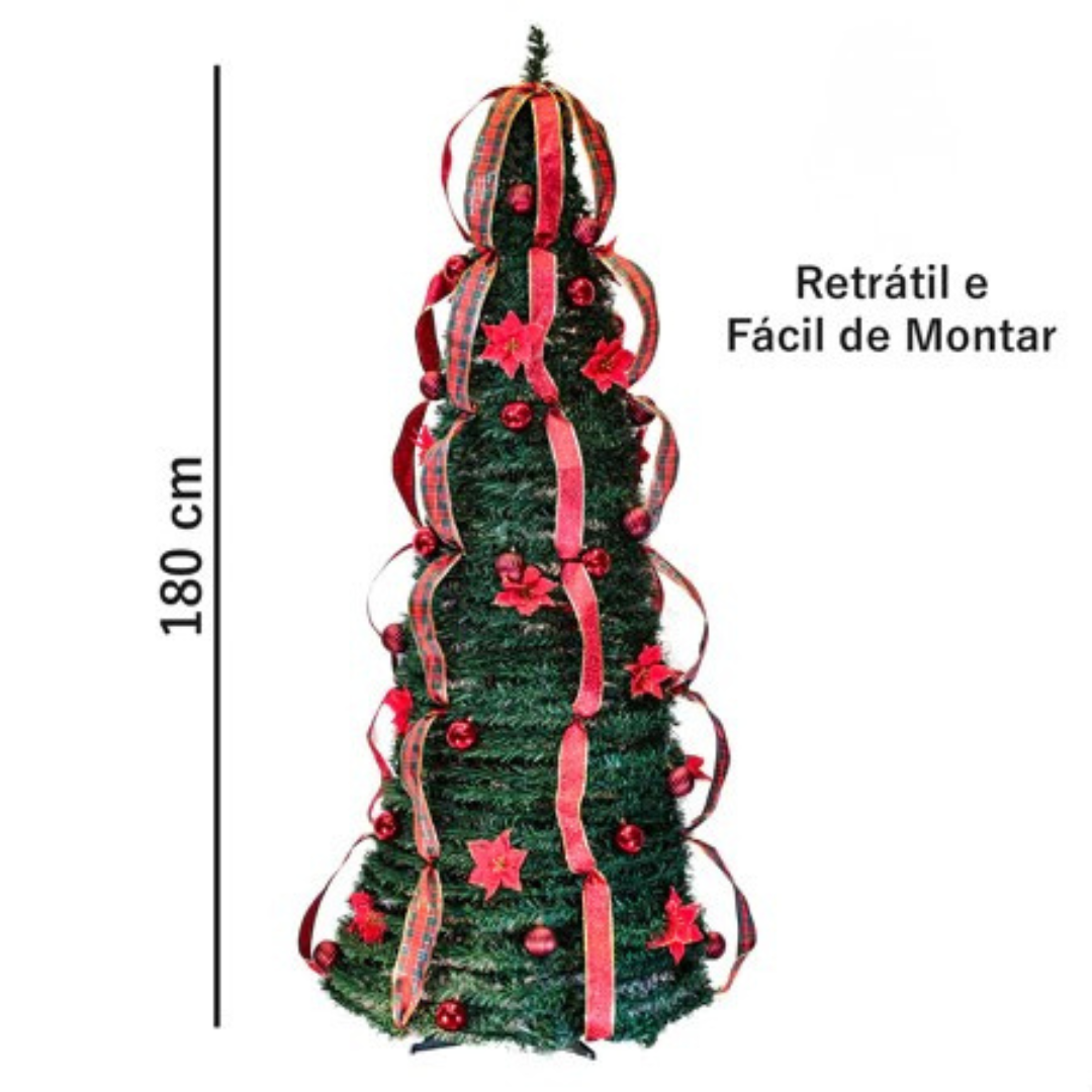 Arvore de Natal Retrátil
