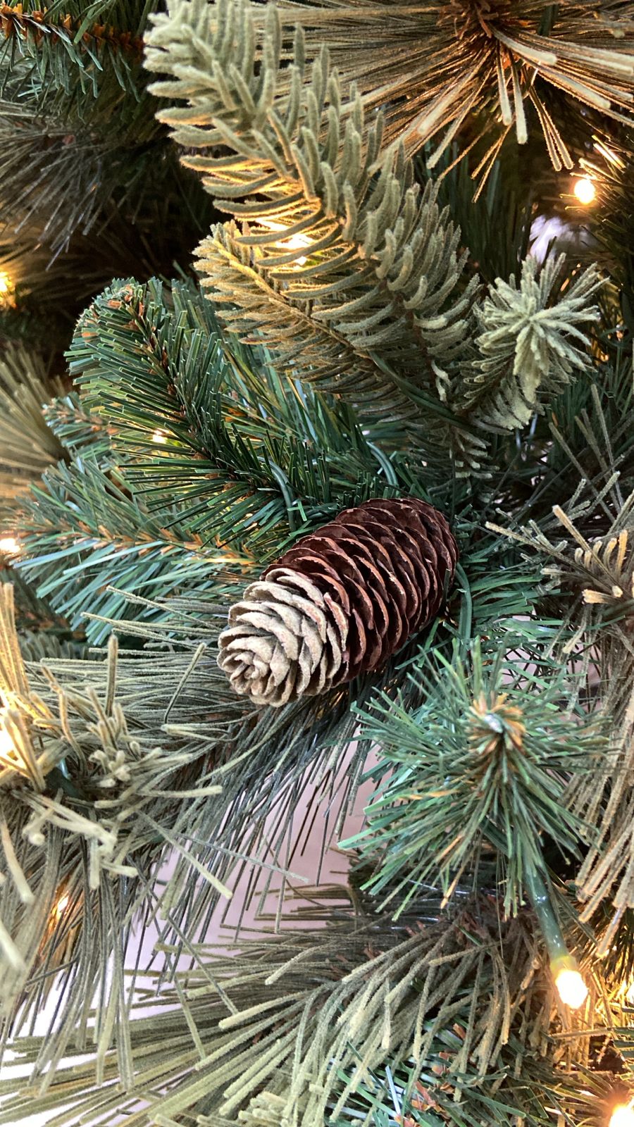 Árvore Pinheiro Colorado 2m • 1000 Galhos • 300 LEDs Warm Bivolt