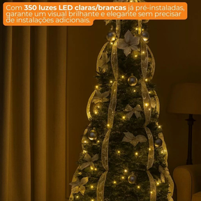 Arvore de Natal Retrátil