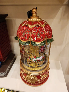 Cenário Carrossel 22cm • Água, Luz, Som e Movimento